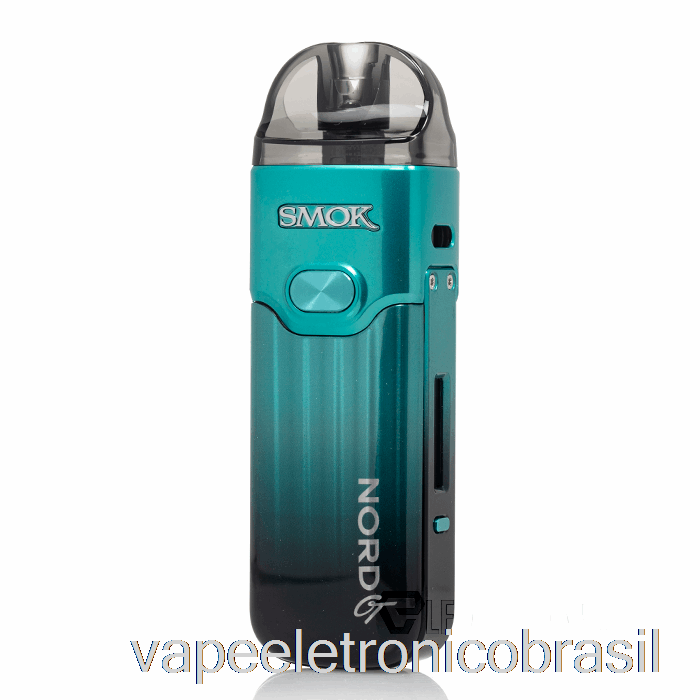 Vape Eletrônico Smok Nord Gt 80w Pod System Ciano Preto